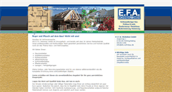 Desktop Screenshot of efa-wohnbau.de